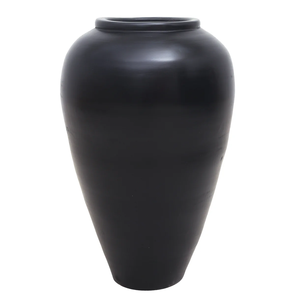 Matte Black Nandi Vase - Image 2